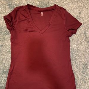 Short sleeve dri fit workout top